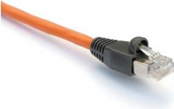 Cablu de Retea Patch Cord Nexans N11A.U1F010OK Cat 6a Ecranat, 1m Orange 