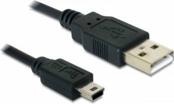 Cablu Delock 82273 USB A T - mini USB B 5 pini T 1m 