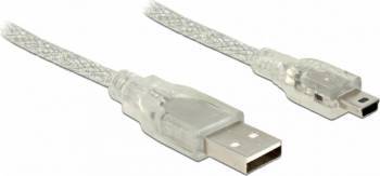 Cablu Delock 83908 mini USB 5 pini T - USB A T 3m 