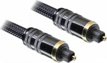 Cablu DelocK Toslink Optic Ecranat T-T 2m 