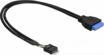 Cablu Delock USB 3.0 pin header mama la USB 2.0 pin header tata 