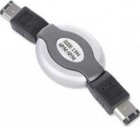 Cablu Gembird IEEE 1394 6P-6P 1M Retractabil 