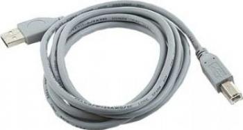 CABLU Gembird USB 2.0 A - B 1.8m calitate premium Gri 