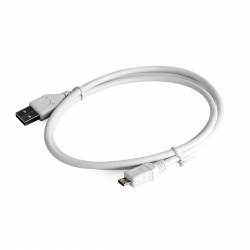 Cablu Gembird USB 2.0 la micro-B 1m Alb 