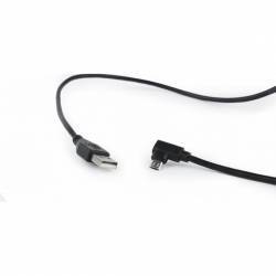 Cablu Gembird USB 2.0 la micro USB-B unghi 1.8m negru 