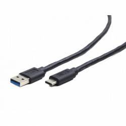 Cablu Gembird USB 3.0 tip A la tip C T-T 1m Negru 