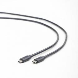 Cablu Gembird USB 3.1 tip C T-T PD (Power Delivery) 1m T-T Negru 