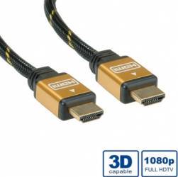 Cablu HDMI Roline Gold 1.4 19T-19T 15m 