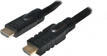 Cablu LogiLink HDMI Active Ethernet T-T 15m Negru 