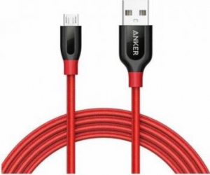 Cablu Micro USB Anker PowerLine Plus 1.8 Rosu 