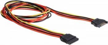 Cablu prelungitor alimentar Delock SATA 15 pini 100cm 