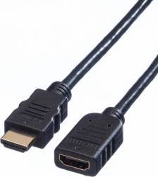Cablu prelungitor Value HDMI T-M 3m Negru