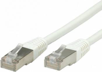 Cablu retea Value S-FTP cat 6 10m Alb 