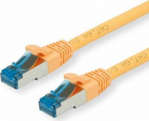 Cablu retea Value S-FTP cat 6A 3m Galben 