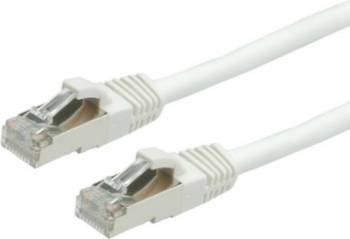 Cablu retea Value SFTP Cat.6 LSOH 1.5m Alb 