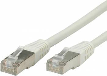 Cablu retea VALUE S/FTP (PiMF) Patch Cord, Cat.6 10m Gri