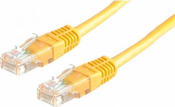 Cablu retea Value UTP cat. 6 10m Galben 