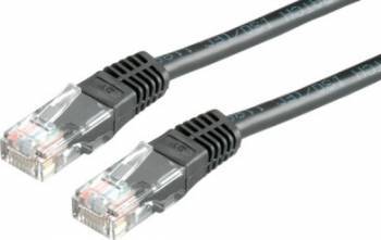 Cablu retea Value UTP cat. 6 7m Negru 