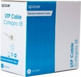 Cablu UTP SPACER Cat 5E Cupru-Aluminu Rola 305m 
