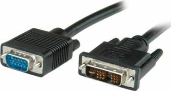 Cablu Value 11.99.5420-25 DVI T 18+5 pini - VGA T 15 pini 2m 