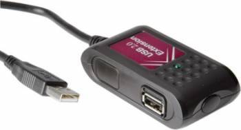 Cablu Value Extensie USB 2.0 activ 2 porturi 5m 