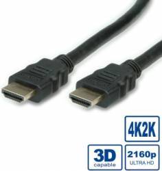 Cablu Value HDMI Ultra HD 4K cu Ethernet v2.0 3m 