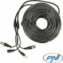 Cablu video si alimentare PNI CCTV 40M 
