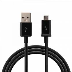 Cablu de date original Samsung pentru telefon Samsung cu conector micro USB lungime 1.5 m negru BBL040 