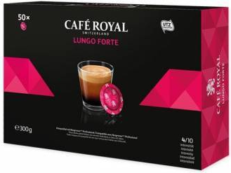 Cafea Cafe Royal Lungo Forte compatibile Nespresso Profesional 