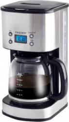 Cafetiera Beper 1000W 1.5 L / 12 cani Display digital Argintie 