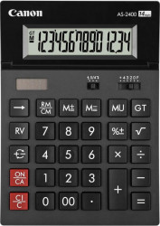 Calculator de birou Canon AS-2400 Dark grey