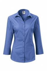 Camasa dama albastra bumbac 2XL 