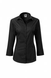 Camasa dama neagra bumbac L 