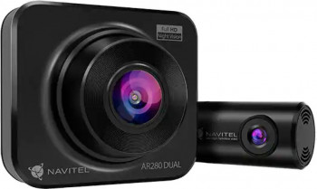 Camera auto duala DVR NAVITEL AR280 Full HD Night Vision + HD RearCamera 