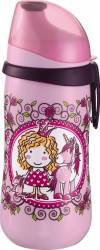 Cana Kids Cup Girl PP 330 ml antipicurare cu clip de prindere 18+ luni nip 35052 