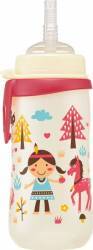 Cana Straw Cup Girl cu clip si pai de baut nip 35068 