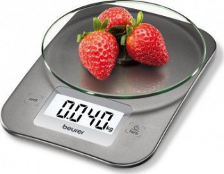 Cantar de bucatarie Beurer KS26 5 kg Diviziune 1 g Argintiu 