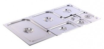 Capac inox RAKI tava gastronorm 2/3 