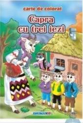 Capra cu trei iezi - Carte de colorat ed. 2012 2.5 