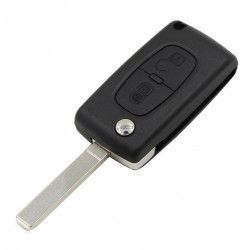 Carcasa cheie Peugeot 207 307 308 407 807 lamela VA2 modelul fara suport de baterie pe carcasa 