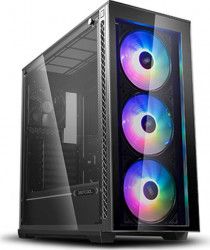 Carcasa DEEPCOOL Matrexx 70 ADD-RGB 3F Fara sursa Neagra Middle Tower DP-ATX-MATREXX70-BKG0P-3F 
