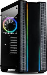 Carcasa Inter-Tech S-3901 Impulse RGB Fara sursa Neagra 