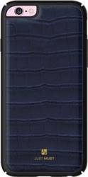 Carcasa Just Must Croco iPhone 6-6S Navy 