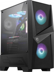 Carcasa MSI MAG FORGE 100R 2x USB 3.0 2x 120mm ARGB Fan 1x 120mm black Fan Tempered Glass 