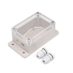 Carcasa rezistenta la apa pentru releu Sonoff IP66 Alb 