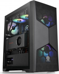 Carcasa Thermaltake Commander G31 Tempered Glass Neagra iluminare aRGB 