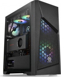 Carcasa Thermaltake Commander G32 Tempered Glass Neagra iluminare aRGB 