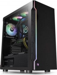 Carcasa Thermaltake H200 Tempered Glass RGB Neagra 