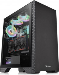 Carcasa Thermaltake S300 Tempered Glass Neagra 