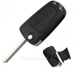 Carcasa cheie tip briceag pentru Opel 2 butoane